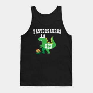 Eastersaurus Rex Funny Easter Egg Hunt Tank Top